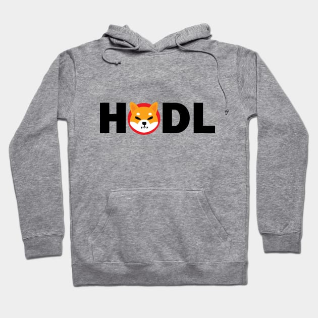 Shiba HODL Hoodie by CanossaGraphics